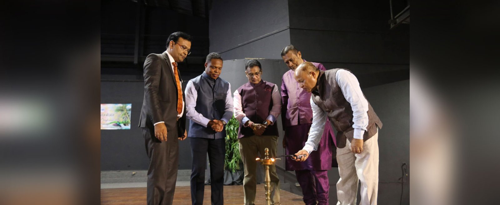 A cultural evening was organized on 7 September, 2024 at the Divali Nagar, premises of the National Council of Indian Culture for Hindi scholars participating in the International Regional Hindi Conference.